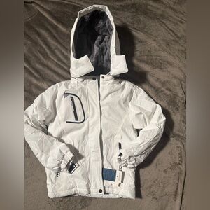 CREATMO US Boy's Waterproof Ski Jacket Warm Winter Snow Coat